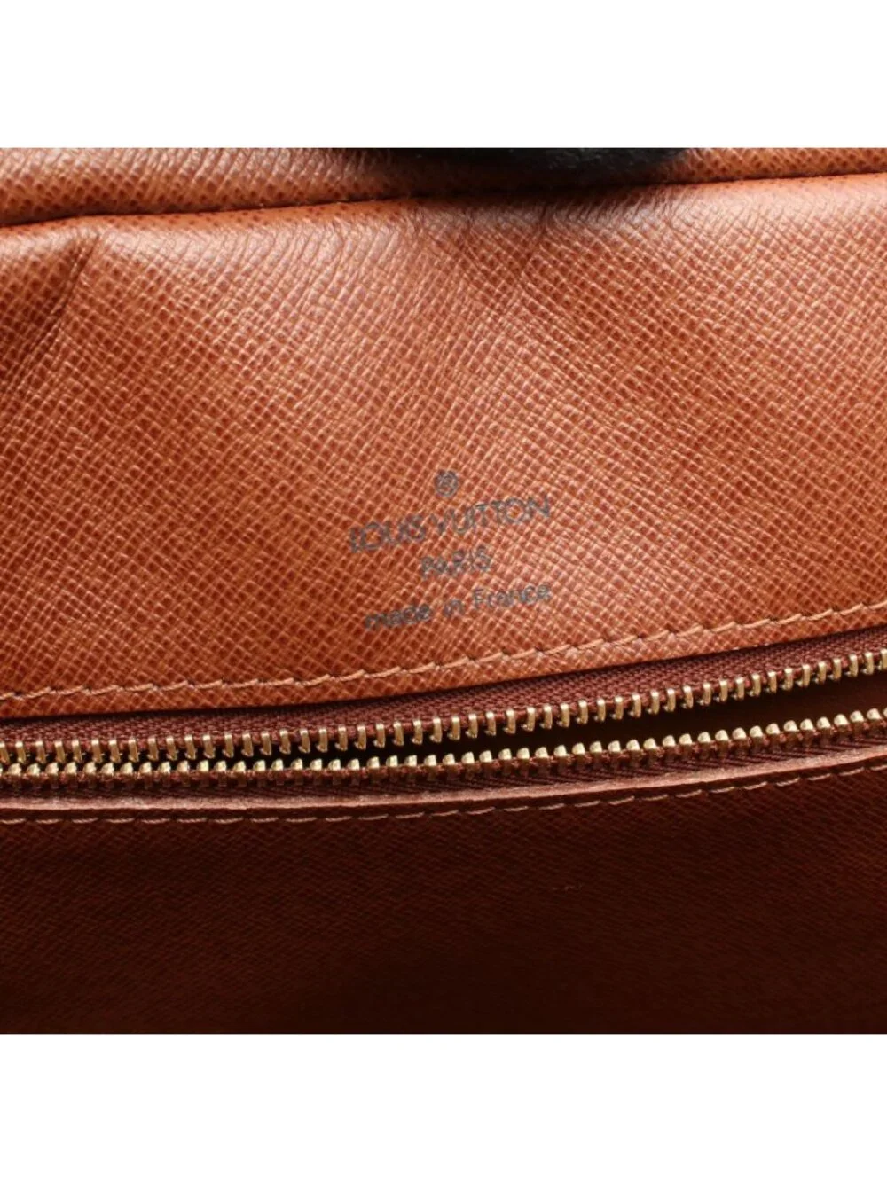 Louis Vuitton Briefcase Porte Documents Voyage Canvas Leather